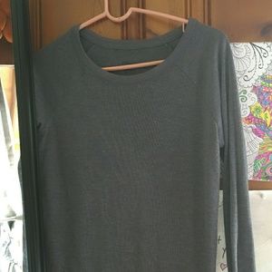 Grey Long-sleeved Shirt